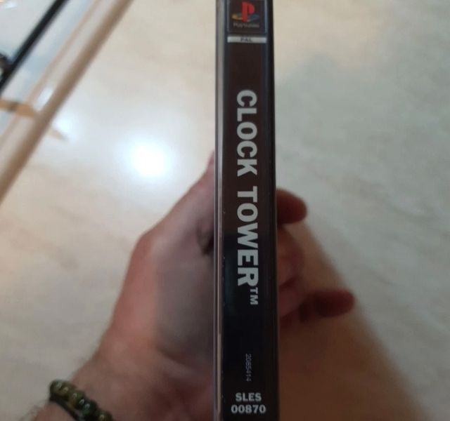 CLOCK TOWER PS1 ITA SPA UK LEGGERE DESCR