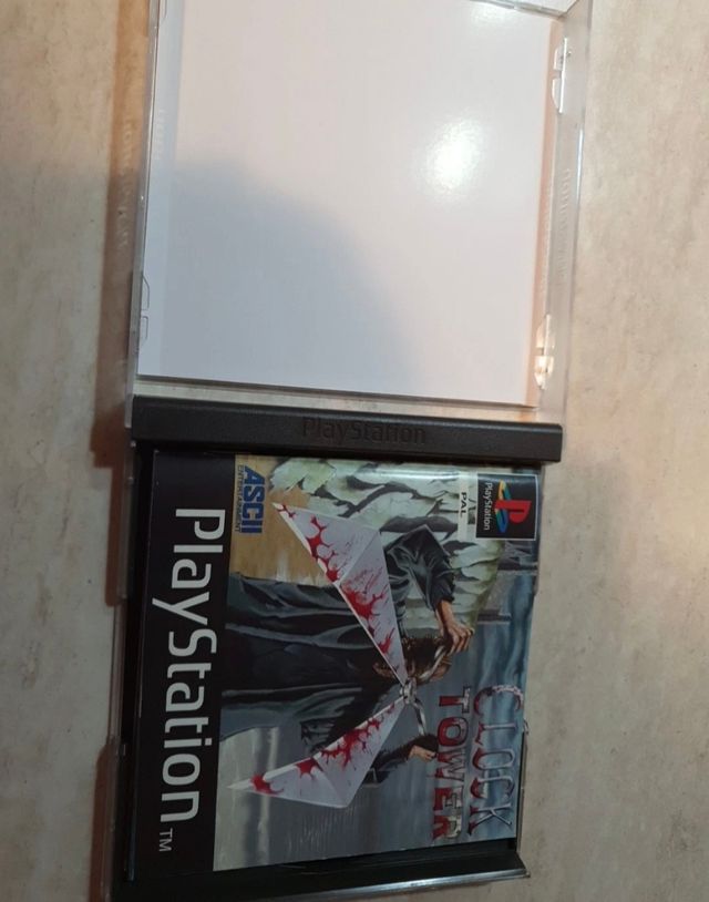 CLOCK TOWER PS1 ITA SPA UK LEGGERE DESCR