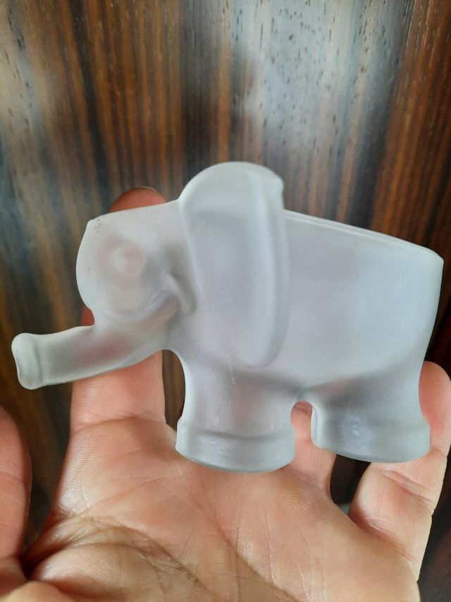 Set cristallo: portapenne & svuotatasche