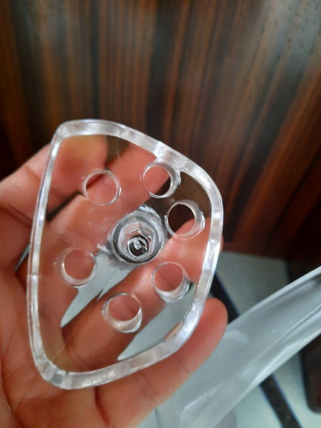 Set cristallo: portapenne & svuotatasche