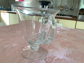 Caraffa in vetro trasparente