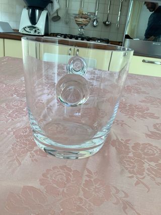 Cestello ghiaccio vetro trasparente