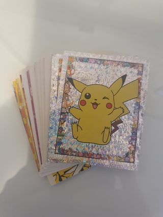 Pegatinas Merlin Pokemon Album Rojo 1999 Serie 1