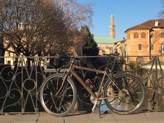 Bicicletta trekking acciaio L-58