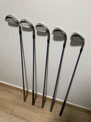 Juego palos golf usados + bolsa