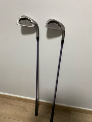Juego palos golf usados + bolsa