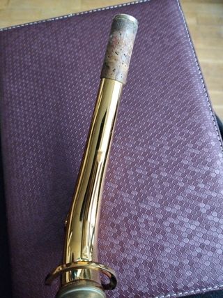 Tudel Selmer Refference bañado en oro p/ saxo alto