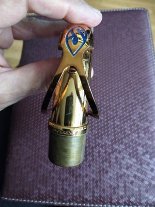 Tudel Selmer Refference bañado en oro p/ saxo alto