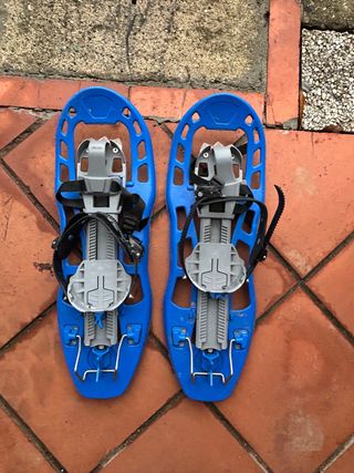 Ciaspole neve blu - Usate