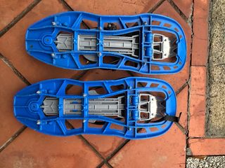 Ciaspole neve blu - Usate