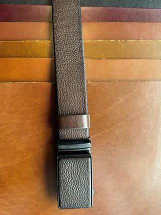 Cinturón de Cuero Hombre 90-120 cm. Ancho 35 mm