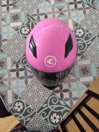 Casco moto niña talla YS