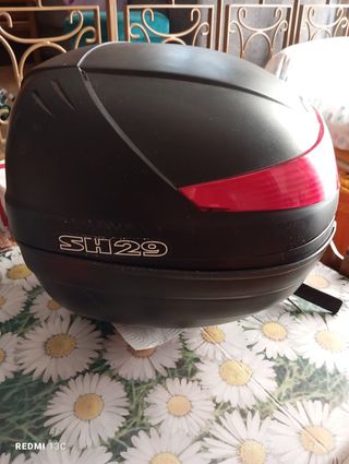 Baule per moto con chiave