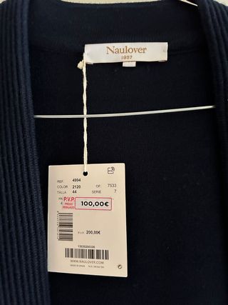 Traje falda y chaleco Naulover - Talla 6