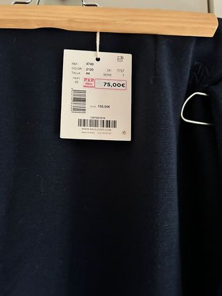 Traje falda y chaleco Naulover - Talla 6
