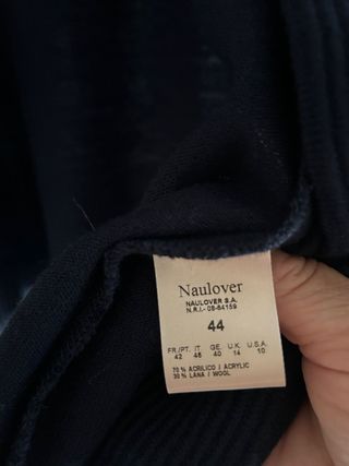 Traje falda y chaleco Naulover - Talla 6
