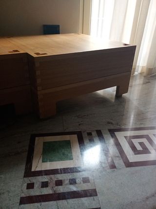 TAVOLINI DA SALOTTO IN LEGNO DI CASTAGNO MULTISTRA