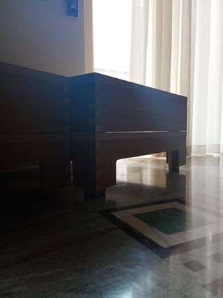 TAVOLINI DA SALOTTO IN LEGNO DI CASTAGNO MULTISTRA
