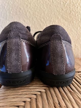 Zapatos Geox mujer - Marrón-Morado