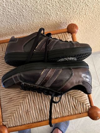 Zapatos Geox mujer - Marrón-Morado