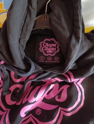 Sudadera Chupa Chups negra