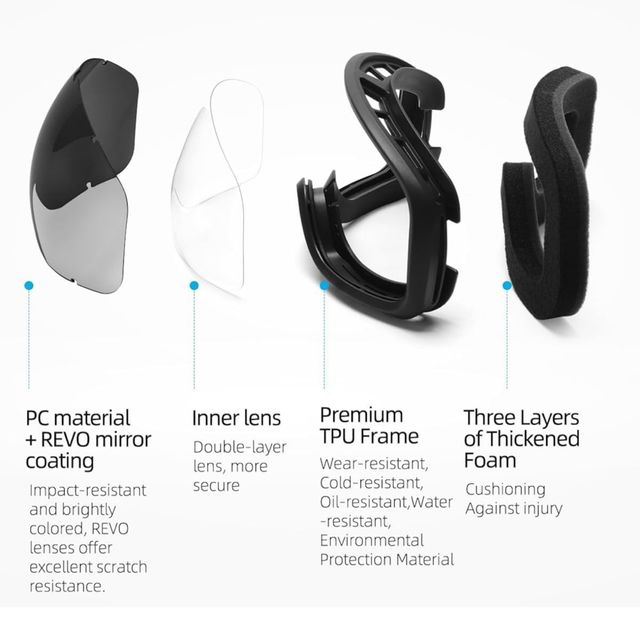 Gafas Esquí Hombres Mujeres Ref:140MC