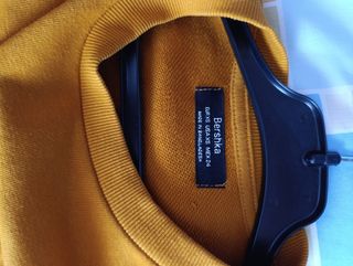 Sudadera Bershka Mostaza