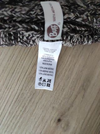 Buff tubular lana merino 