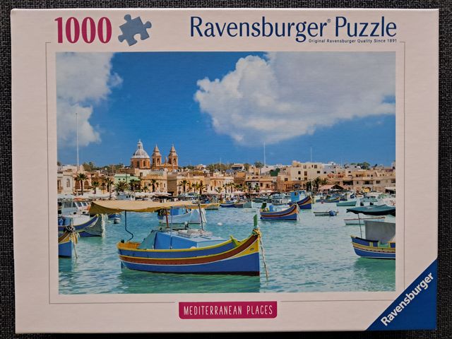 Puzzle Ravensburger Mediterranean Malta 1000pz