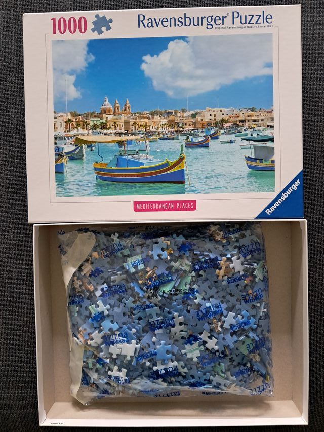 Puzzle Ravensburger Mediterranean Malta 1000pz