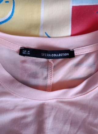 Camiseta rosa Sfera - Talla M