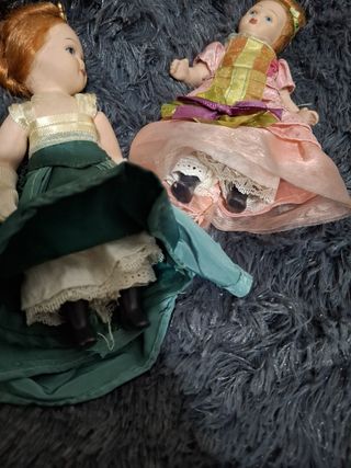 2 bellissime bambole biscottate