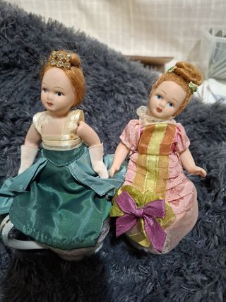 2 bellissime bambole biscottate