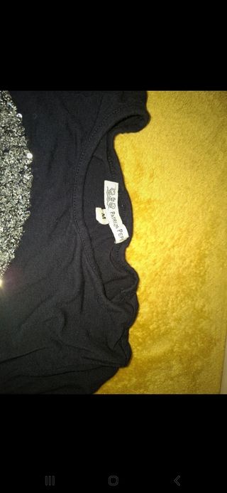 Set 5 magliette maniche lunghe e 1 maglione bimba