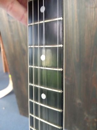 Guitarra tipo Gibson sg de luthier