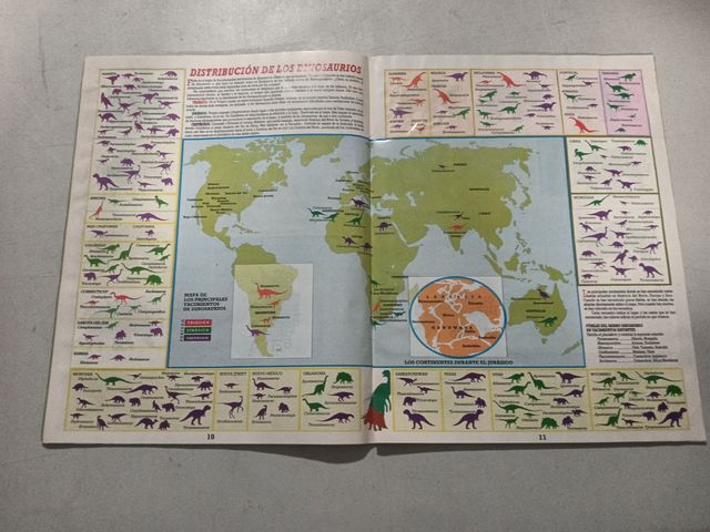 El Álbum Gigante de los Dinosaurios