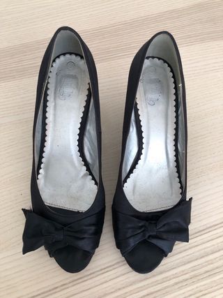 Zapatos negros fiesta talla 40