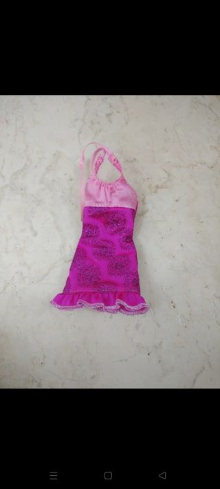 Barbie miniabito fuxia