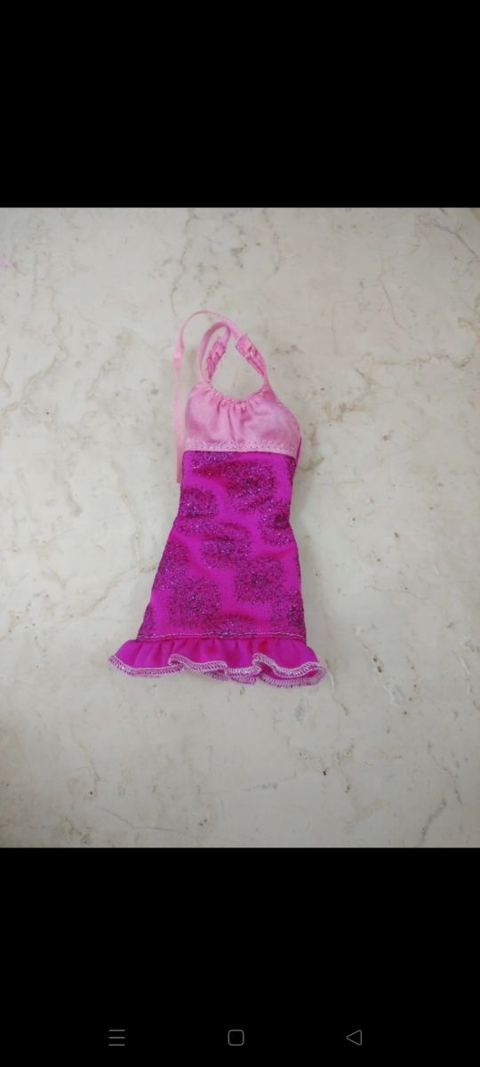 Barbie miniabito fuxia