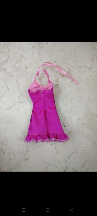 Barbie miniabito fuxia