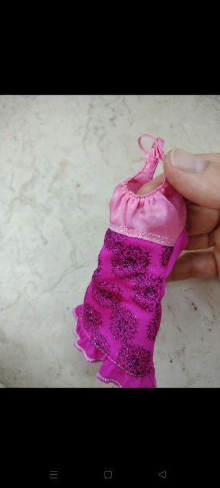 Barbie miniabito fuxia