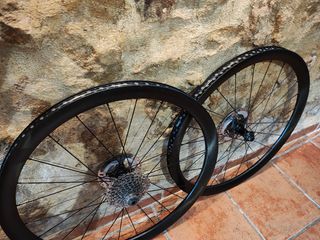 Ruedas carbono 40mm - Gravel/Carretera