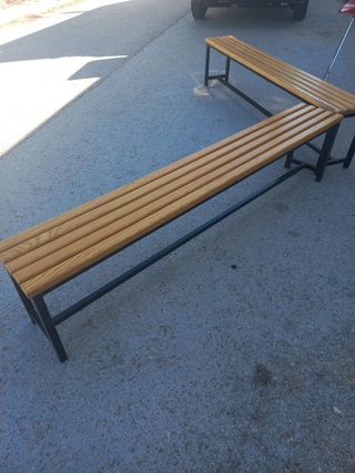 Panchine da palestra/parco vintage