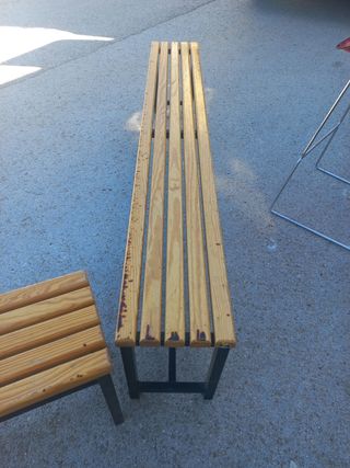 Panchine da palestra/parco vintage