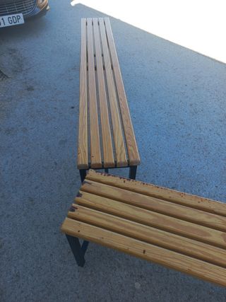 Panchine da palestra/parco vintage