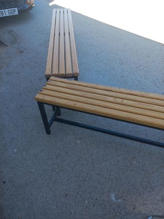 Panchine da palestra/parco vintage