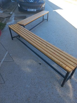 Panchine da palestra/parco vintage