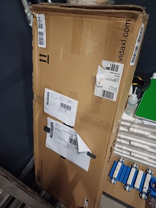 Armario baño madera maciza vidaXL