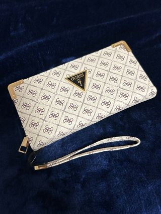 Monedero Guess beige - Marrón