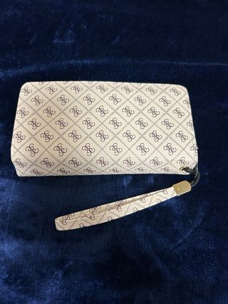Monedero Guess beige - Marrón